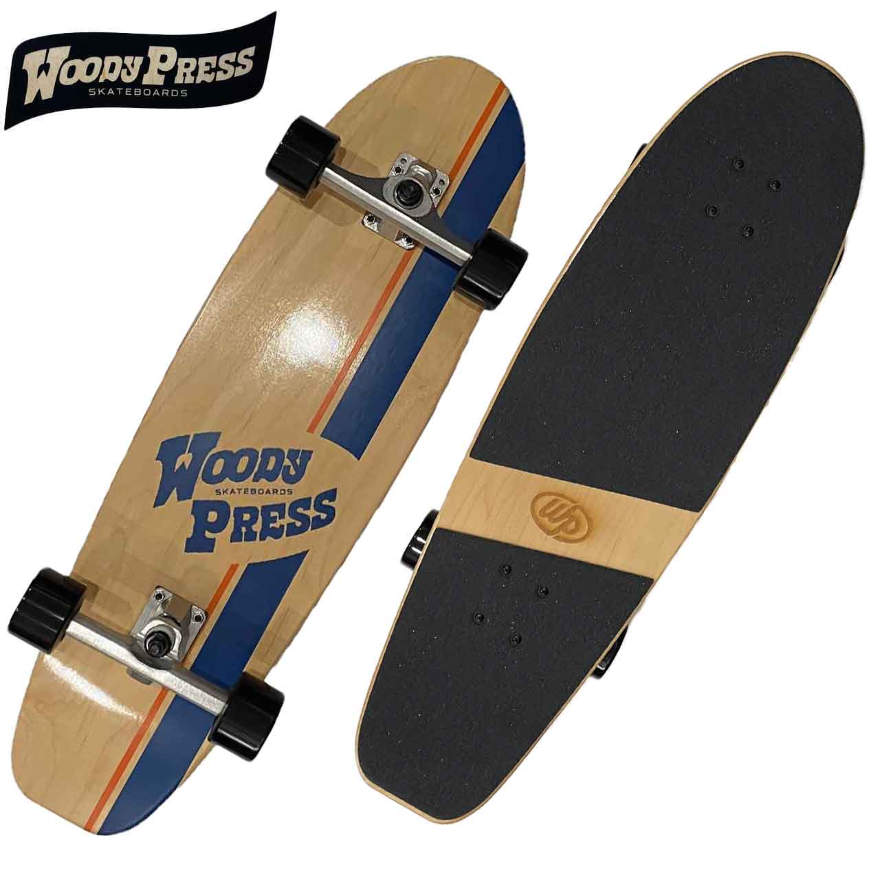 サーフスケート woody press ウッディプレス 32インチ - スケートボード