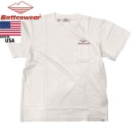 Battenwear バテンウェア 半袖 ロゴTシャツ TEAM S/S POCKET TEE made in USA WHITE ホワイト BS031 リブラセレクトストア libra select store libra-ss LBR 浜松