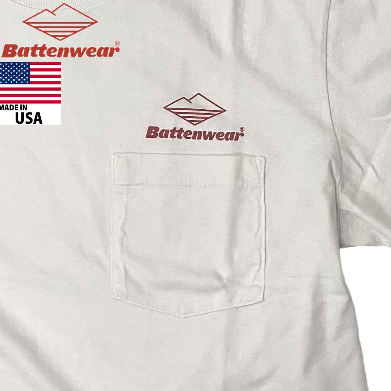 Battenwear Tシャツ 白