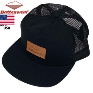 Battenwear バテンウェア メッシュキャップ CLUB CAP made in USA BLACK ブラック BS040 リブラセレクトストア libra select store libra-ss LBR 浜松
