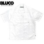 BLUCO ブルコ STANDARD WORK SHIRT S/S スタンダード ワークシャツ ショートスリーブ 半袖 0108 WHITE ホワイト リブラセレクトストア libra select store libra-ss LBR 浜松