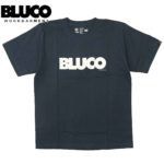 BLUCO ブルコ PRINT TEE -LOGO- プリントＴシャツ -ロゴ- 1201 SLATE BLUE スレートブルー リブラセレクトストア libra select store libra-ss LBR 浜松