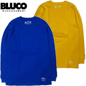 BLUCO ブルコ 2PAC THERMAL SHIRT 2パック サーマルシャツ 0214 D-pack（BLUE・YELLOW） リブラセレクトストア libra select store libra-ss LBR 浜松