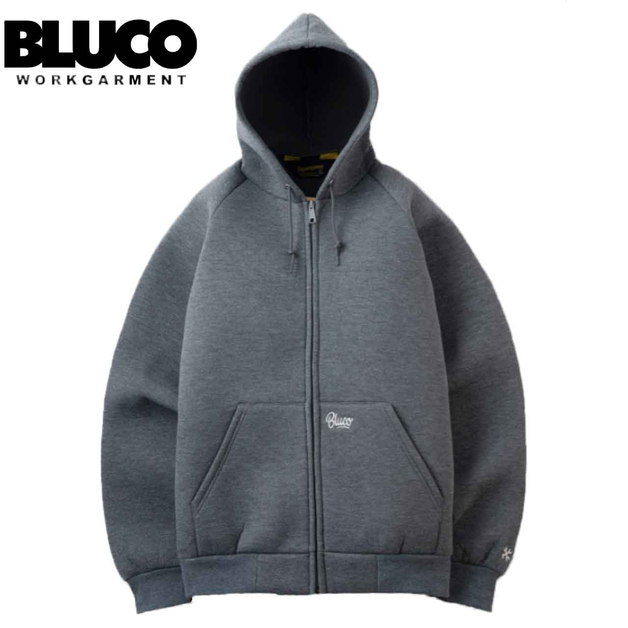 BLUCO/ブルコ　スエットフーディ　-BWG- ブラック　L
