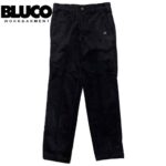 BLUCO ブルコ WARM WORK PANTS -Corduroy- ウォーム ワークパンツ -コーデュロイ- 1035 BLACK ブラック リブラセレクトストア libra select store libra-ss LBR 浜松