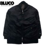 BLUCO ブルコ WORK COAT ワークコート 1308 BLACK ブラック リブラセレクトストア libra select store libra-ss LBR 浜松