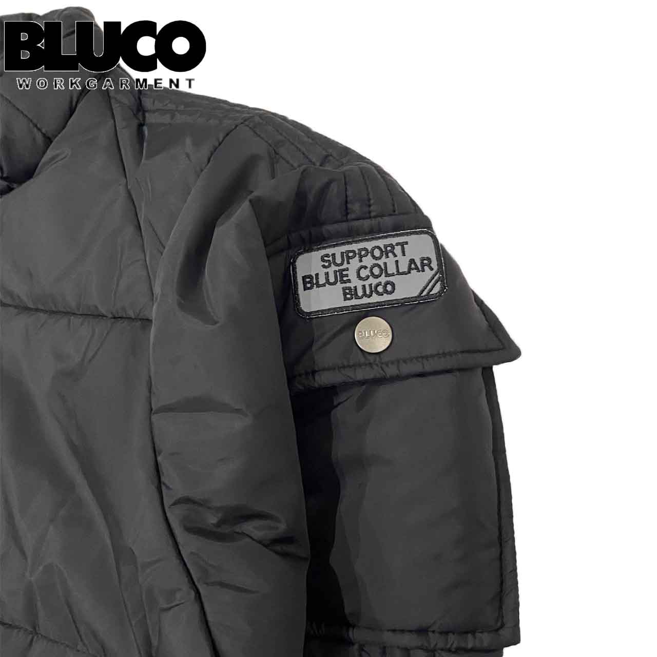 BLUCO/ブルコ　レーシングジャケット　ブラック　L