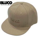 BLUCO ブルコ 6PANEL CAP -logo- 6パネルキャップ -ロゴ- 1413 BEIGE ベージュ リブラセレクトストア libra select store libra-ss LBR 浜松