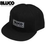 BLUCO ブルコ 6PANEL CAP -Patch- 6パネルキャップ -パッチ- 1414 BLACK ブラック リブラセレクトストア libra select store libra-ss LBR 浜松