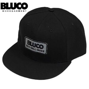 BLUCO ブルコ 6PANEL CAP -Patch- 6パネルキャップ -パッチ- 1414 BLACK ブラック リブラセレクトストア libra select store libra-ss LBR 浜松