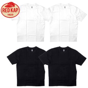 RED KAP レッドキャップ 2pices T-SHIRTS 2パック Tシャツ ポケット付 RK5700 リブラセレクトストア libra select store libra-ss LBR 浜松