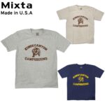 MIXTA ミクスタ CREWNECK T-SHIRTS Tシャツ 半袖 KINGS CANYON SS MADE IN USA R2413 リブラセレクトストア libra select store libra-ss LBR 浜松