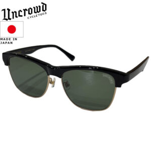 UNCROWD アンクラウド Model-CHASER チェイサー サングラス BLACK-D.GREEN ブラックフレーム ダークグリーンレンズ 253-63-049blkdgrn リブラセレクトストア LBRA SELECT STORE 浜松市