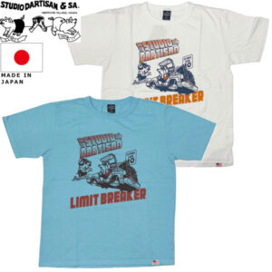 STUDIO D'ARTISAN ステュディオ・ダ・ルチザン USAコットンプリントTシャツ 8180A リブラセレクトストア libra select store libra-ss LBR 浜松