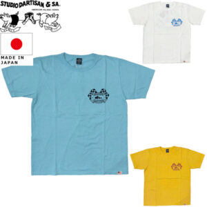 STUDIO D'ARTISAN ステュディオ・ダ・ルチザン USAコットンプリントTシャツ 8181A リブラセレクトストア libra select store libra-ss LBR 浜松