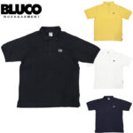BLUCO ブルコ HEAVY DRY COTTON POLO NECK TEE -BLC- ポロシャツ 半袖 155-22-016 リブラセレクトストア libra select store libra-ss LBR 浜松