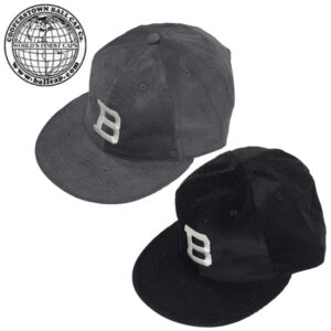 COOPERSTOWN BALL CAP クーパーズタウン ボールキャップ 刺繍入り 細コーデュロイ ソフトバイザーキャップ BIRC1952cdy リブラセレクトストア libra select store libra-ss LBR 浜松