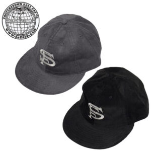 COOPERSTOWN BALL CAP クーパーズタウン ボールキャップ 刺繍入り 細コーデュロイ ソフトバイザーキャップ sfseals1952cdy リブラセレクトストア libra select store libra-ss LBR 浜松