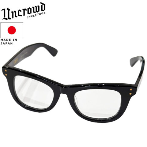 UNCROWD アンクラウド Model-TUNDRA モデル-タンドラ サングラス BLACK-CLEAR ブラックフレーム クリアレンズ 255-63-055blkclr リブラセレクトストア libra select store libra-ss LBR 浜松
