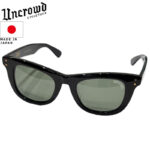 UNCROWD アンクラウド Model-TUNDRA モデル-タンドラ サングラス BLACK-DARK GREEN ブラックフレーム ダークグリーンレンズ 255-63-055blkdgrn リブラセレクトストア libra select store libra-ss LBR 浜松