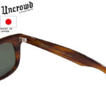 UNCROWD アンクラウド Model-TUNDRA モデル-タンドラ サングラス MOCK TORTOISE-DARK GREEN トータスフレーム ダークグリーンレンズ 255-63-055mtrtdgrn リブラセレクトストア libra select store libra-ss LBR 浜松
