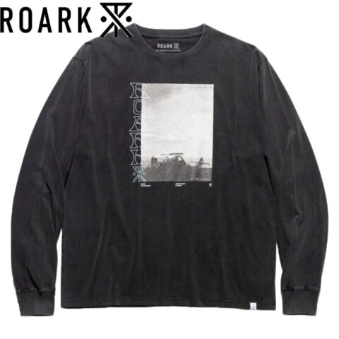 ROARK ロアーク "PROVISION" L/S TEE Tシャツ ロンT RLTJ1154-BLK リブラセレクトストア libra select store libra-ss LBR 浜松