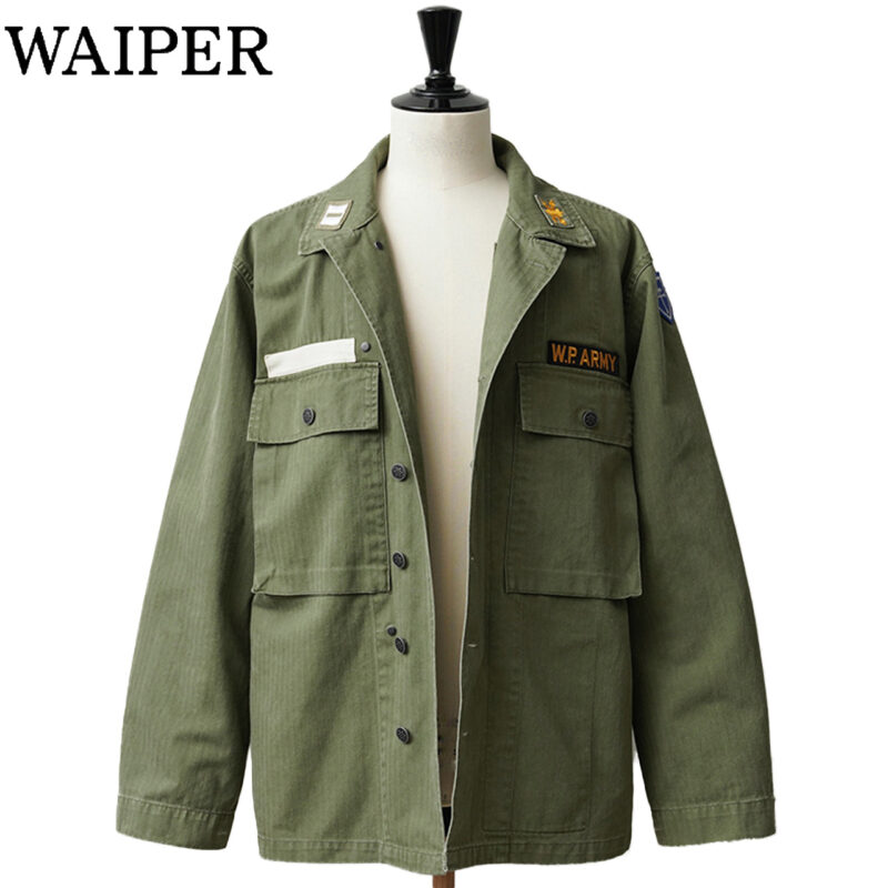 WAIPER 1940s/U.S.ARMY/M-43/サイズ44/ヘリンボーン WAIPER 1940s/U.S.