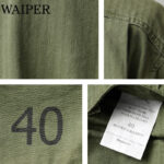 WAIPER.inc ワイパー 再現品 米軍 1940's U.S.ARMY M-41 HBT コンバットジャケット WP1054 リブラセレクトストア libra select store libra-ss LBR 浜松