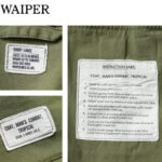 WAIPER.inc ワイパー 再現品 米軍 ジャングルファティーグジャケット 1st WP1099 リブラセレクトストア libra select store libra-ss LBR 浜松