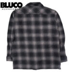 BLUCO ブルコ OMBRE CHECK FLANNEL SHIRT オンブレーチェック ネルシャツ 長袖 155-11-047 リブラセレクトストア libra select store libra-ss LBR 浜松