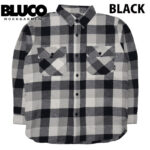 BLUCO ブルコ BUFFALO CHECK FLANNEL SHIRT バッファローチェック ネルシャツ 長袖 155-11-048 リブラセレクトストア libra select store libra-ss LBR 浜松