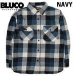 BLUCO ブルコ BUFFALO CHECK FLANNEL SHIRT バッファローチェック ネルシャツ 長袖 155-11-048 リブラセレクトストア libra select store libra-ss LBR 浜松