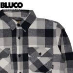 BLUCO ブルコ BUFFALO CHECK FLANNEL SHIRT バッファローチェック ネルシャツ 長袖 155-11-048 リブラセレクトストア libra select store libra-ss LBR 浜松