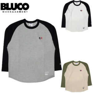 BLUCO ブルコ RAGLAN THERMAL SHIRT -Champ- ラグランスリーブ サーマルシャツ 155-12-022 リブラセレクトストア libra select store libra-ss LBR 浜松
