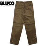 BLUCO ブルコ CORDUROY WORK PANTS コーデュロイ ワークパンツ 155-41-036 リブラセレクトストア libra select store libra-ss LBR 浜松