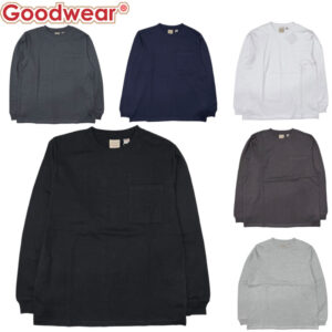 Goodwear グッドウェア 袖リブ ポケット付き L/S TEE ロンT Tシャツ 2W7-8518 リブラセレクトストア libra select store libra-ss LBR 浜松