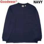 Goodwear グッドウェア 袖リブ ポケット付き L/S TEE ロンT Tシャツ 2W7-8518 リブラセレクトストア libra select store libra-ss LBR 浜松