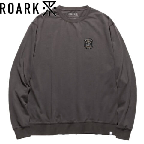 ROARK ロアーク "O.R.O.M" 9.3oz H/W L/S TEE シャツ ロンT CHARCOAL RLTJHW1152-CCL リブラセレクトストア libra select store libra-ss LBR 浜松