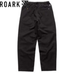 ROARK ロアーク TRAVEL PANT ROAMFREE w/Jersey - RELAX トラベル パンツ リラックス RPJ1152-BLK リブラセレクトストア libra select store libra-ss LBR 浜松