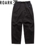 ROARK ロアーク TRAVELPANT RESISTANT TWILL - RELAX トラベル パンツ リラックス BLACK RPJ1153-BLK リブラセレクトストア libra select store libra-ss LBR 浜松