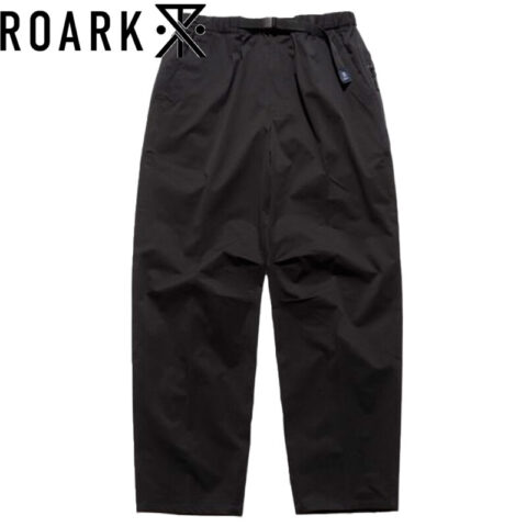 ROARK ロアーク TRAVELPANT RESISTANT TWILL - RELAX トラベル パンツ リラックス BLACK RPJ1153-BLK リブラセレクトストア libra select store libra-ss LBR 浜松