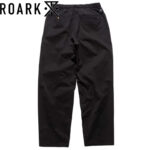 ROARK ロアーク TRAVELPANT RESISTANT TWILL - RELAX トラベル パンツ リラックス BLACK RPJ1153-BLK リブラセレクトストア libra select store libra-ss LBR 浜松