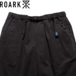 ROARK ロアーク TRAVELPANT RESISTANT TWILL - RELAX トラベル パンツ リラックス BLACK RPJ1153-BLK リブラセレクトストア libra select store libra-ss LBR 浜松