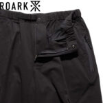 ROARK ロアーク TRAVELPANT RESISTANT TWILL - RELAX トラベル パンツ リラックス BLACK RPJ1153-BLK リブラセレクトストア libra select store libra-ss LBR 浜松
