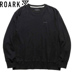 ROARK ロアーク H/W HEMPCOTTON CREW SWEAT スウェット BLACK RSWJH1153-BLK リブラセレクトストア libra select store libra-ss LBR 浜松