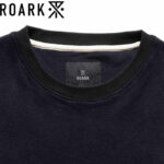 ROARK ロアーク H/W HEMPCOTTON CREW SWEAT スウェット BLACK RSWJH1153-BLK リブラセレクトストア libra select store libra-ss LBR 浜松