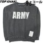TOP KHAKI トップカーキ ARMY クルーネック スウェット TK253C01 リブラセレクトストア libra select store libra-ss LBR 浜松