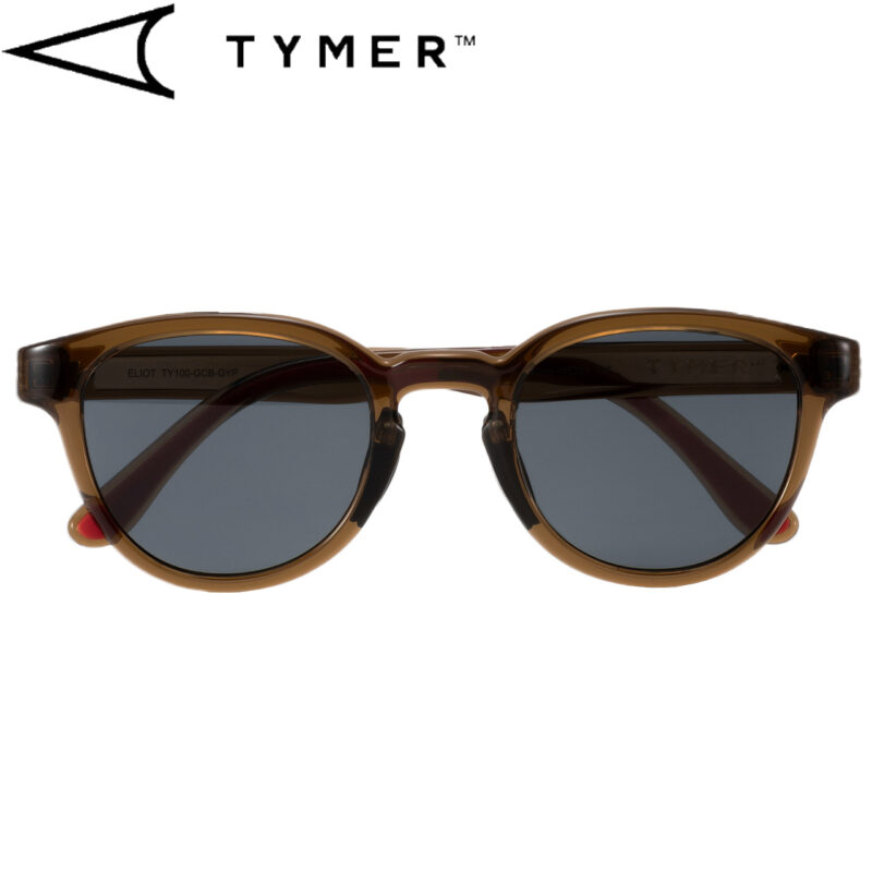 TYMERタイマーELIOTエリオットシェードサングラスGlossClearBrown