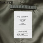 WAIPER.inc ワイパー 再現品 米軍 CWU-36/P フライトジャケット WP103 リブラセレクトストア libra select store libra-ss LBR 浜松