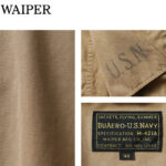 WAIPER.inc ワイパー 再現品 米軍 U.S.NAVY M-421A フライトジャケット WP1083 リブラセレクトストア libra select store libra-ss LBR 浜松